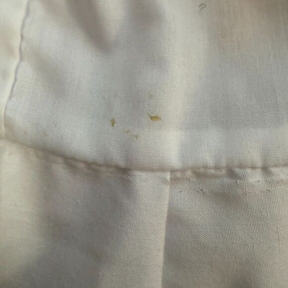 White Mexican Floral Embroidered Ruffle Dress Size 1 - Picture 7 of 9